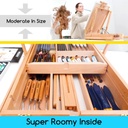 Easel, French Sketchbook easel with wooden palette