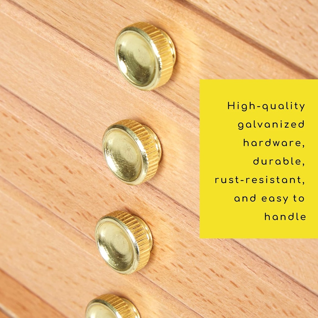 Storage Box, 4-Drawer Wood