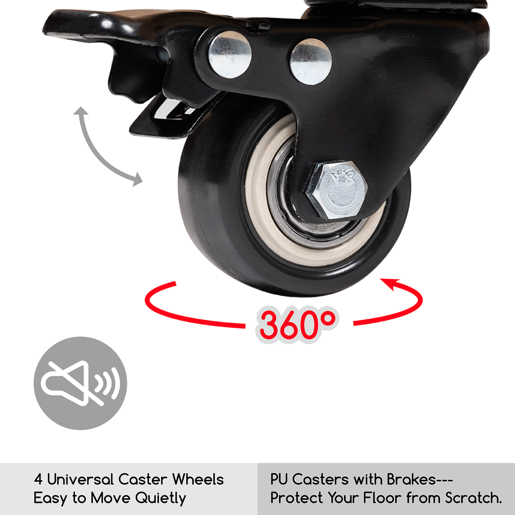 MEEDEN, Deluxe 5-Tier Artist Storage Cart