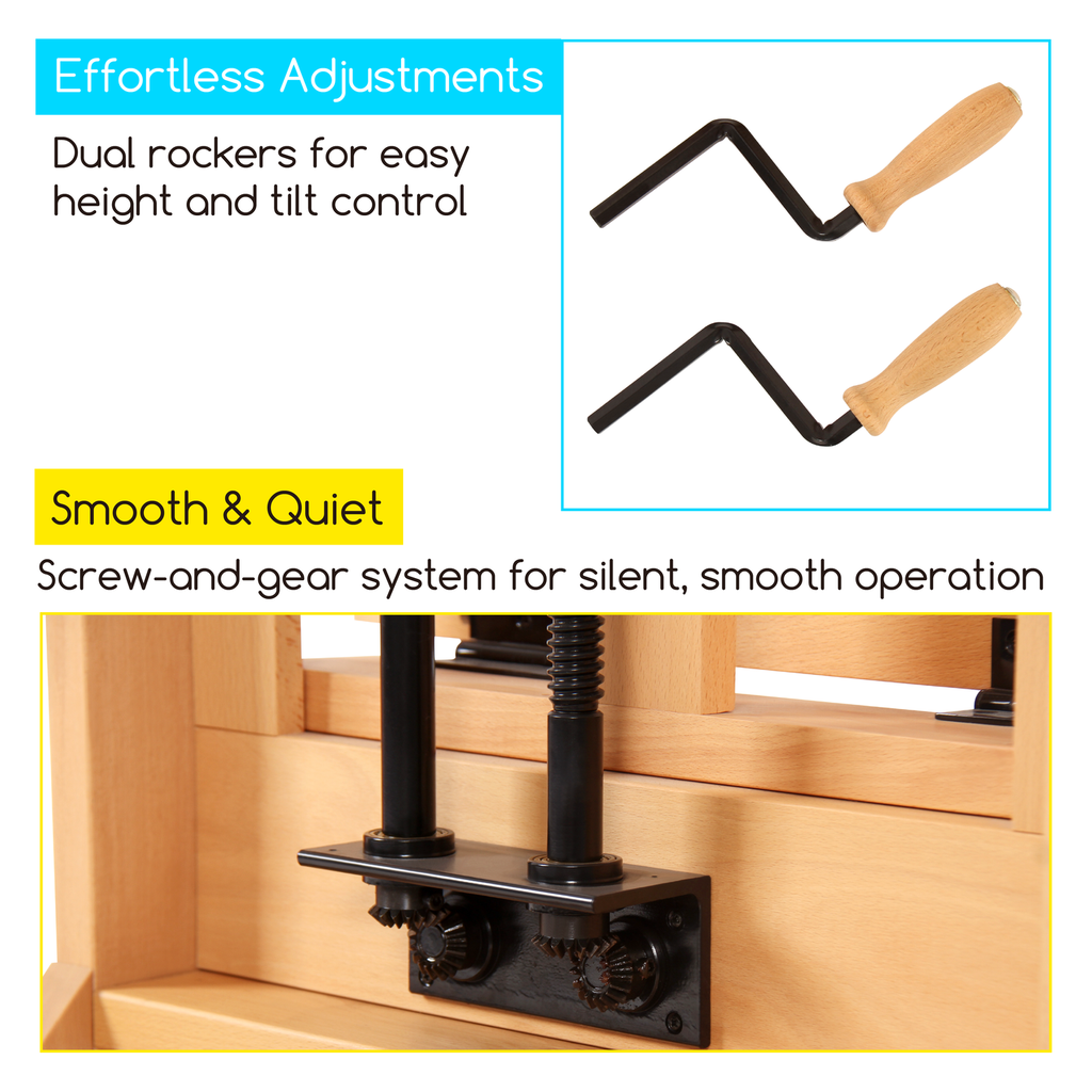 MEEDEN, Easel, Deluxe Studio Heavy Duty Artist Easel