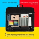 Meeden, Art Portfolio Case, Oxford Cloth