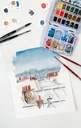Da Vinci, SET, Urban Watercolor Journey