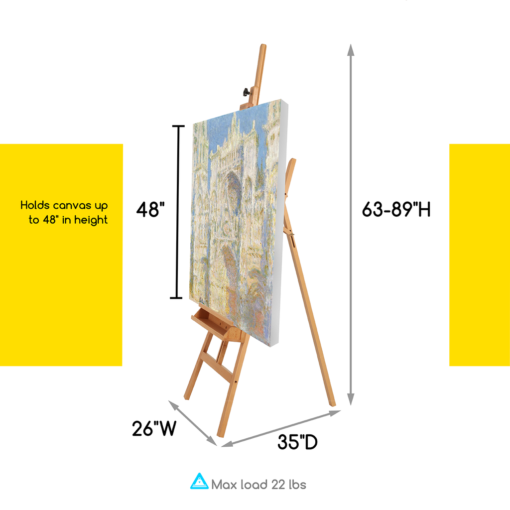 Easel, Large Studio A-Frame display