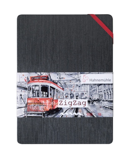 Hahnemühle, The ZigZagBook, watercolour paper portrait 300gsm 