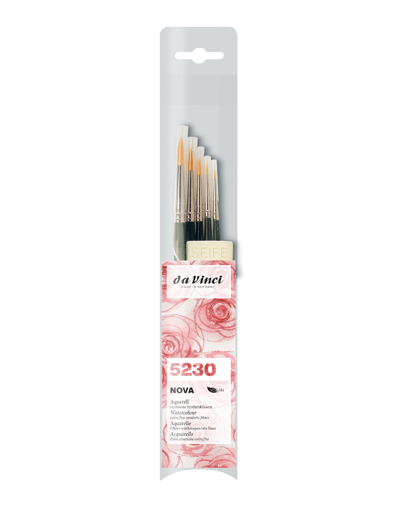 Da Vinci, SET, 5230 NOVA, Synthetic brush set 3