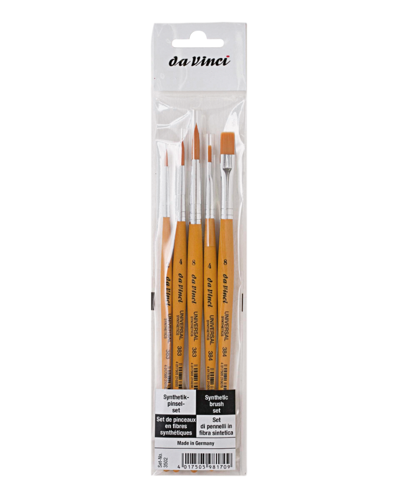 Da Vinci, SET, 3502, UNIVERSAL brush Set