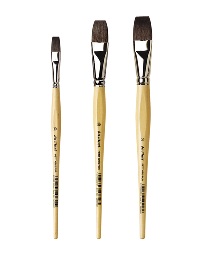 Da Vinci, 991 PETIT GRIS MIX Water colour brush flat