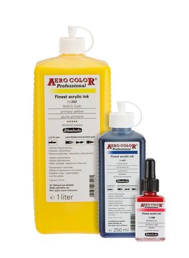 Schmincke, AERO Color,  Standard colours